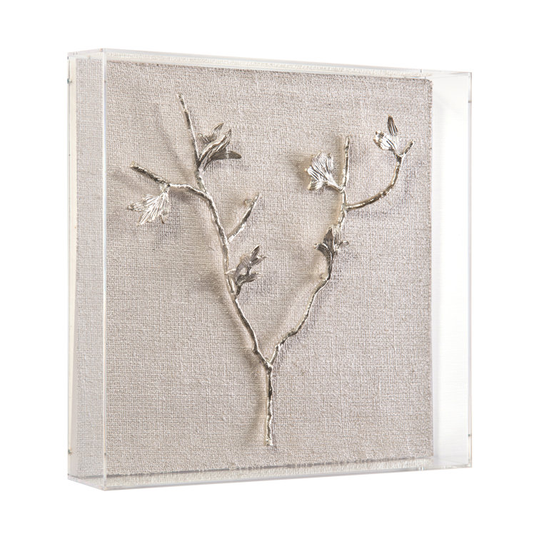 JohnRichard Silver Branches II Wall Décor Wayfair